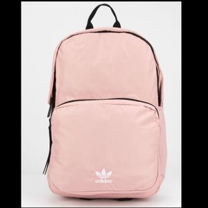 Pink adidas backpack
